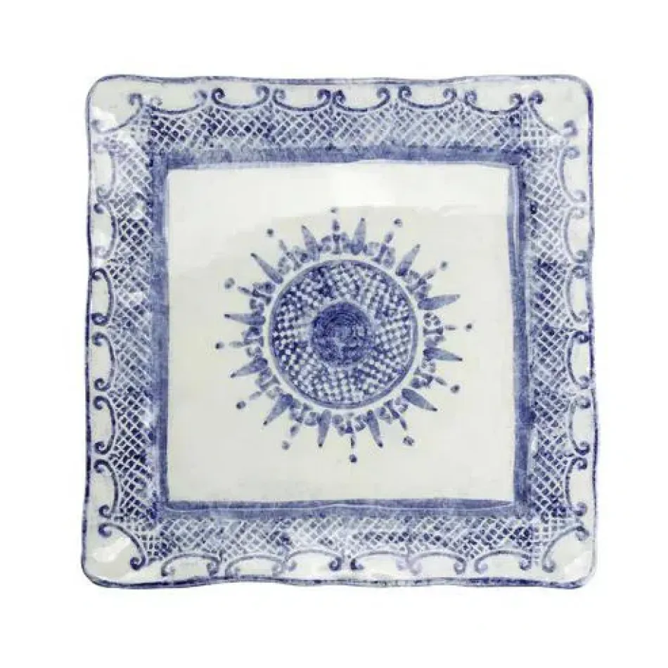 Burano Square Dinner Plate 11" Sq