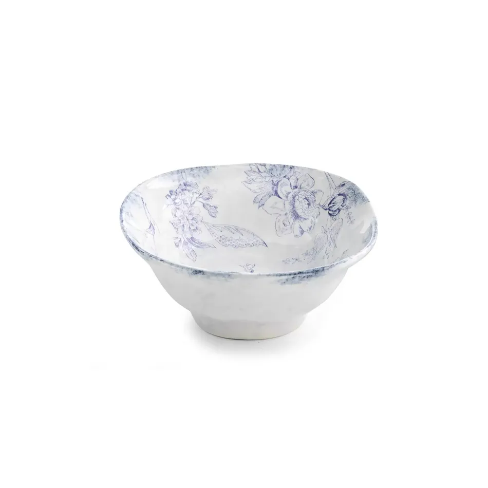 Giulietta Blue Pasta/Cereal 9" D x 2.5" H