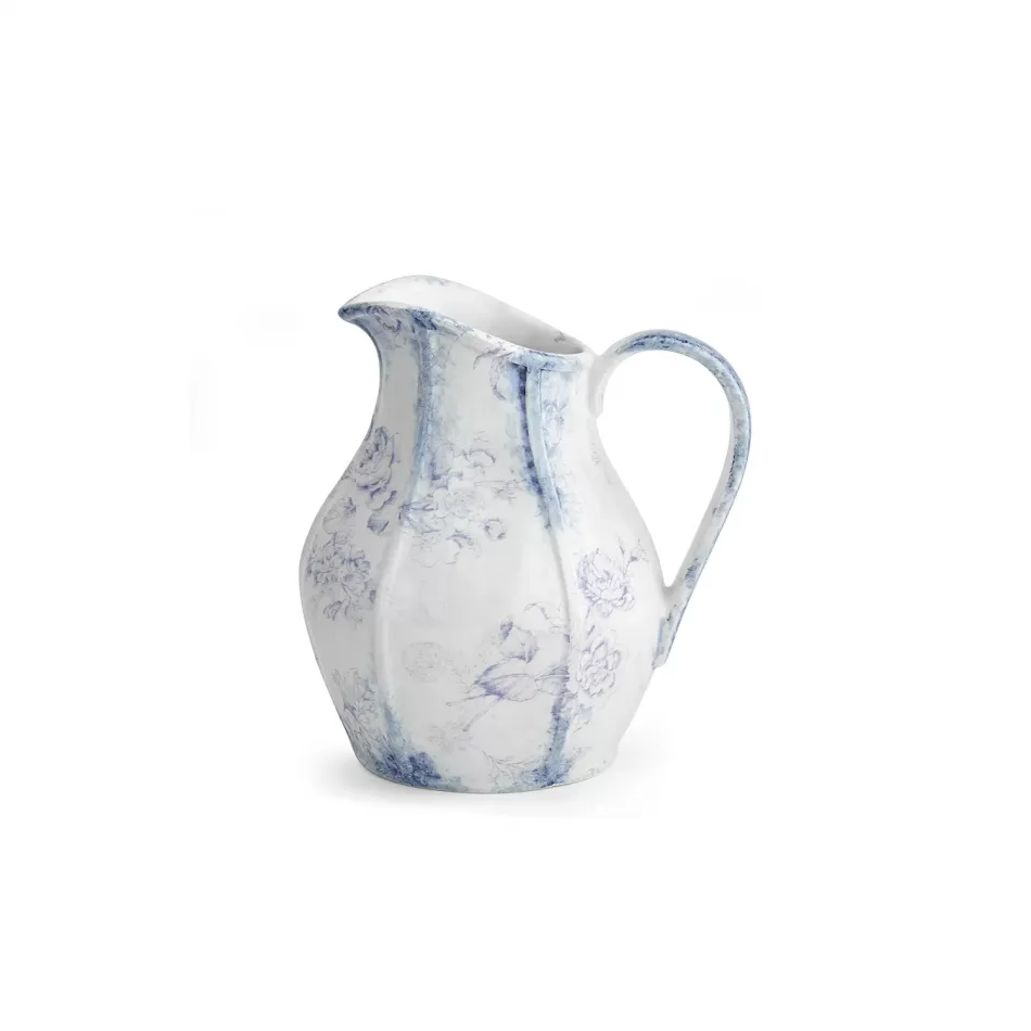 Giulietta Blue Pitcher 5.75" D X 10" H 96 oz