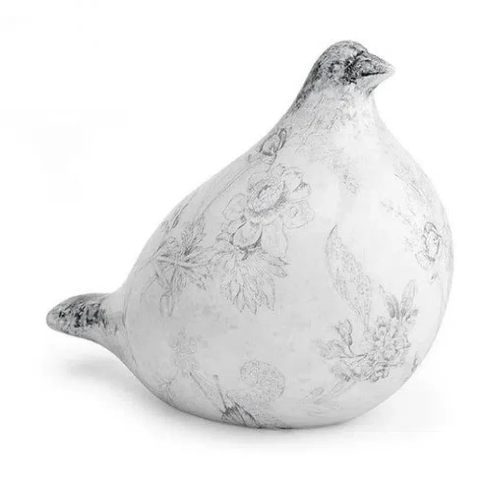 Giulietta Large Dove 9" L x 5.75" W x 8" H
