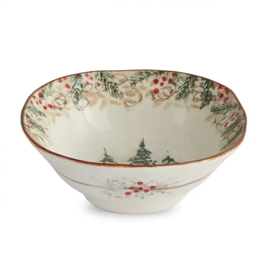 Natale Pasta/Cereal Bowl 8" D x 3" H