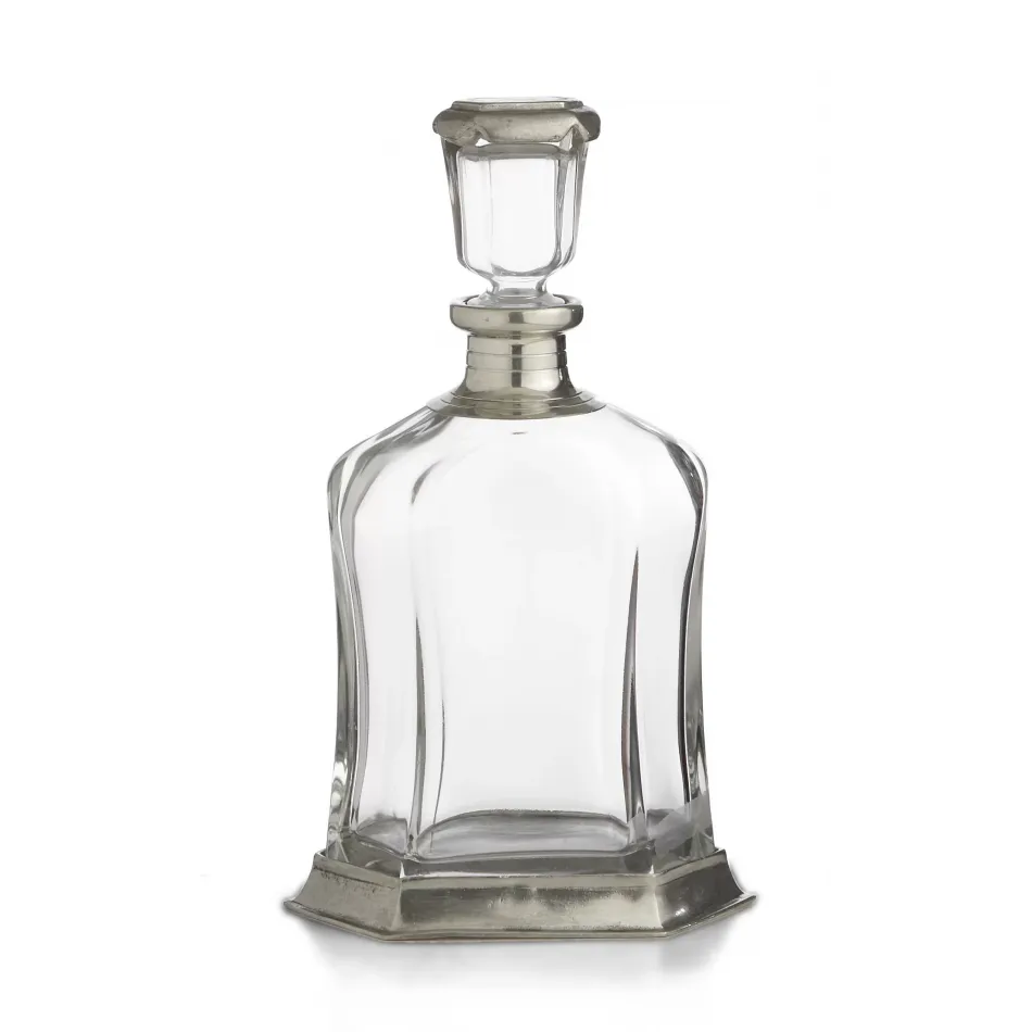Taverna Medium Decanter 4" L X 6.5"W X 11"H, 27 OZ