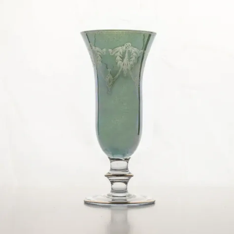 Rialto Borghese Etched Green Flute