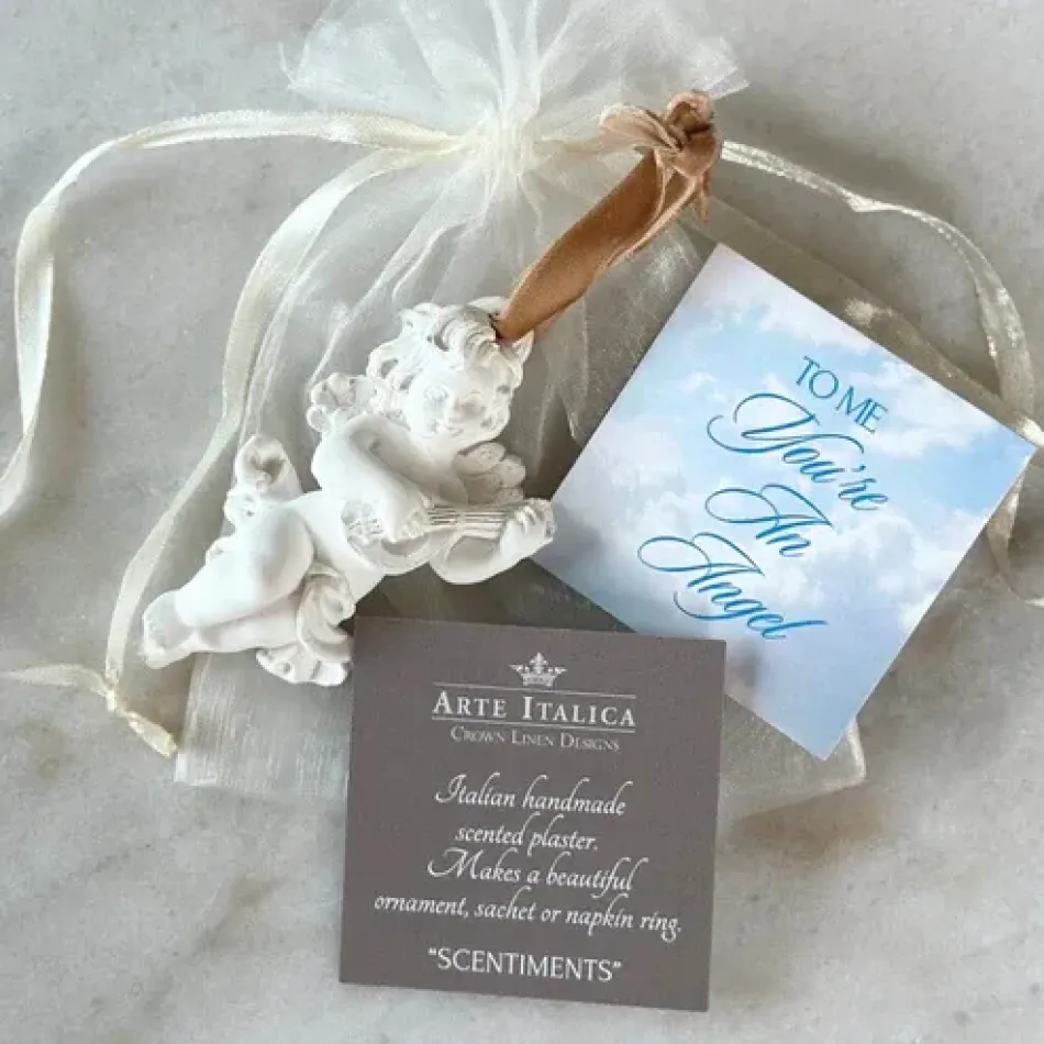 Sentimental Cupid Sachet/Napkin Ring/Adornment