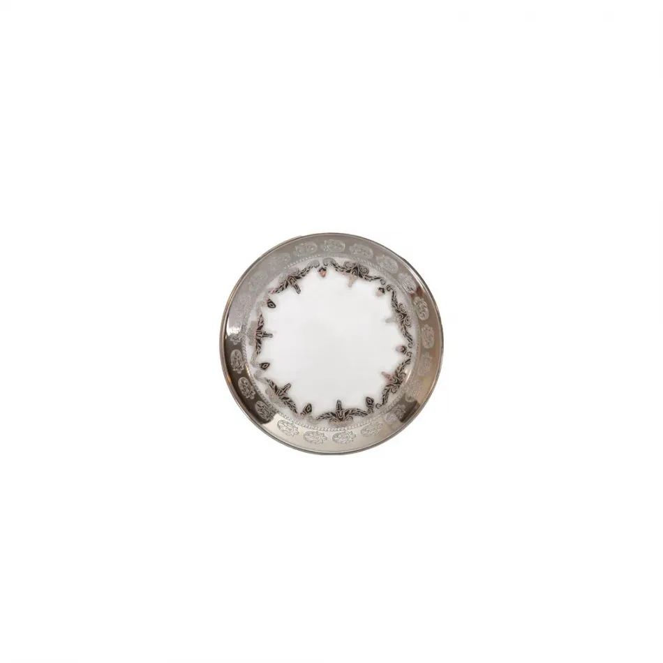 Vetro Platinum Bread Plate 5.75" D