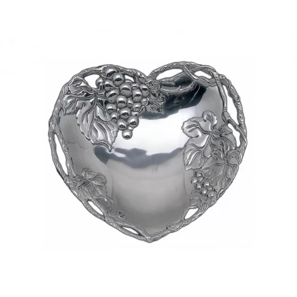 Grape Coupe Tray Heart