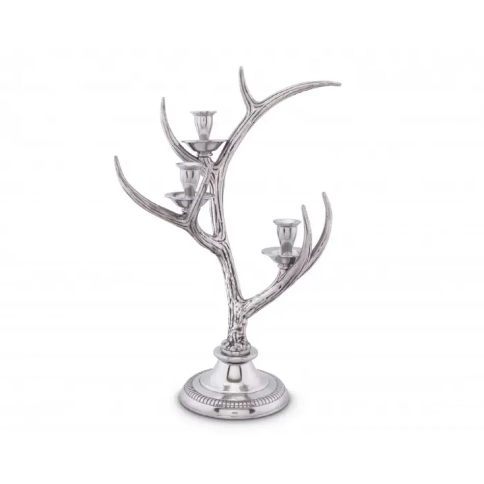 Antler Candlestick - Stag 3 Light