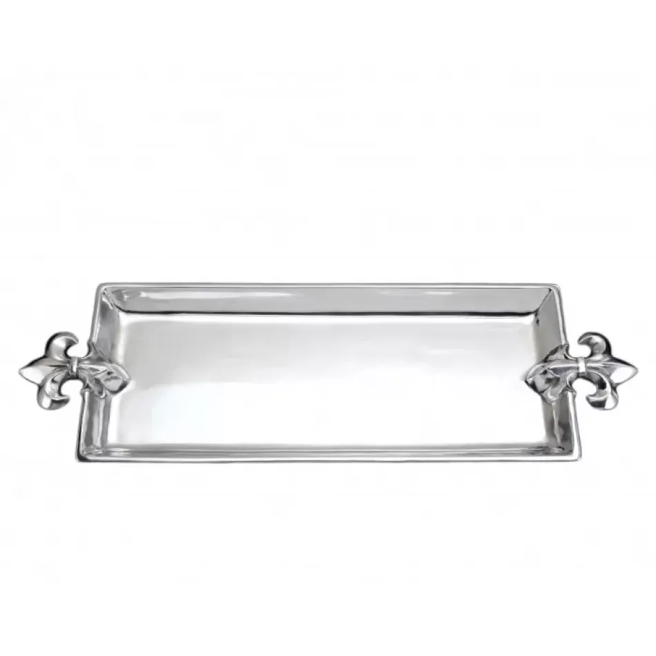 French Lily Oblong Tray