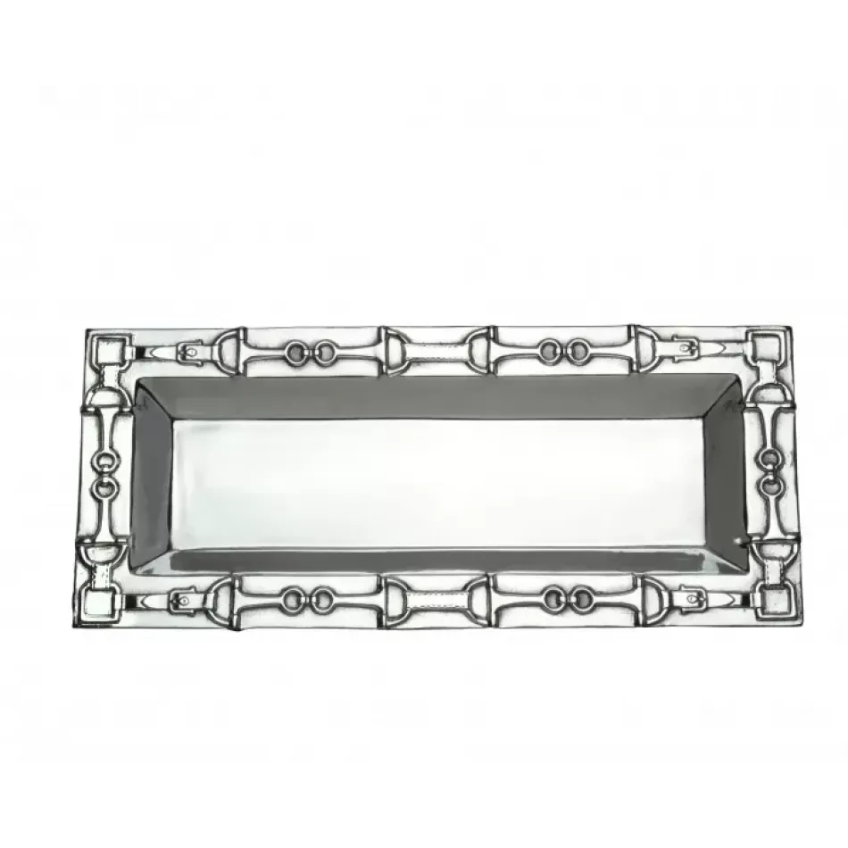 Equestrian Oblong Tray
