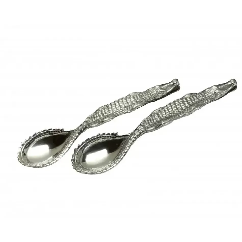 Alligator Figural Serving Set