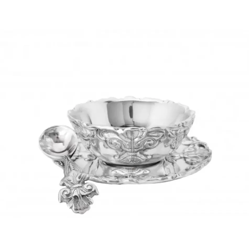 Fleur De Lis Condiment Server