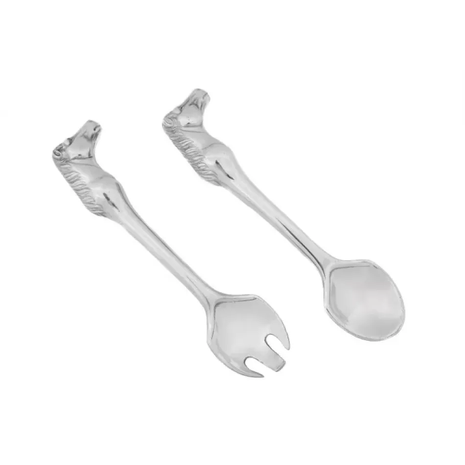 Equestrian Horse Figural Serving Set