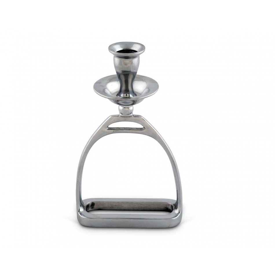 Equestrian Stirrup Candlestick