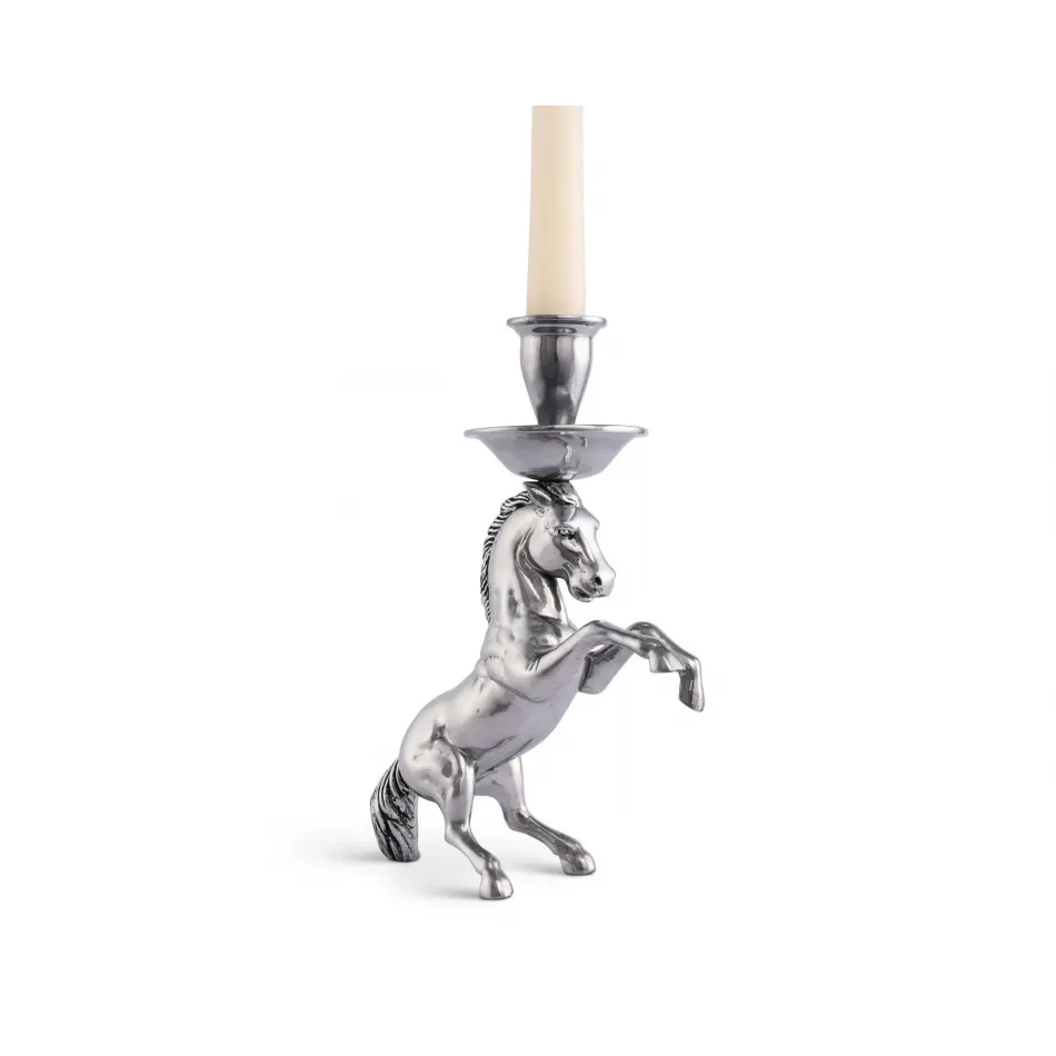 Rearing Horse Candle Holder