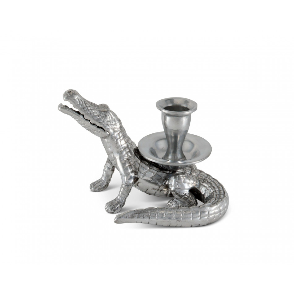 Alligator Candle Holder