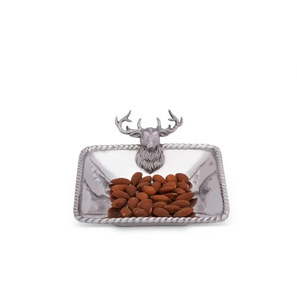 Forest Elk Head Dip Bowl