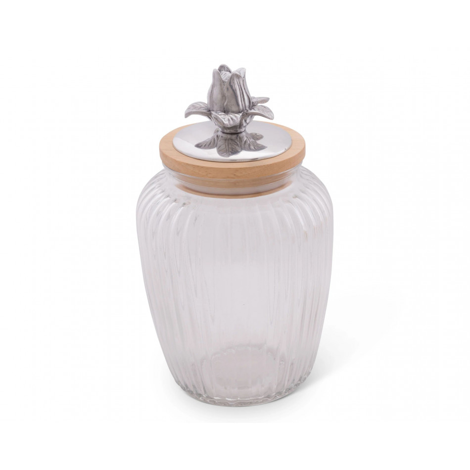 Magnolia Glass Canister Large