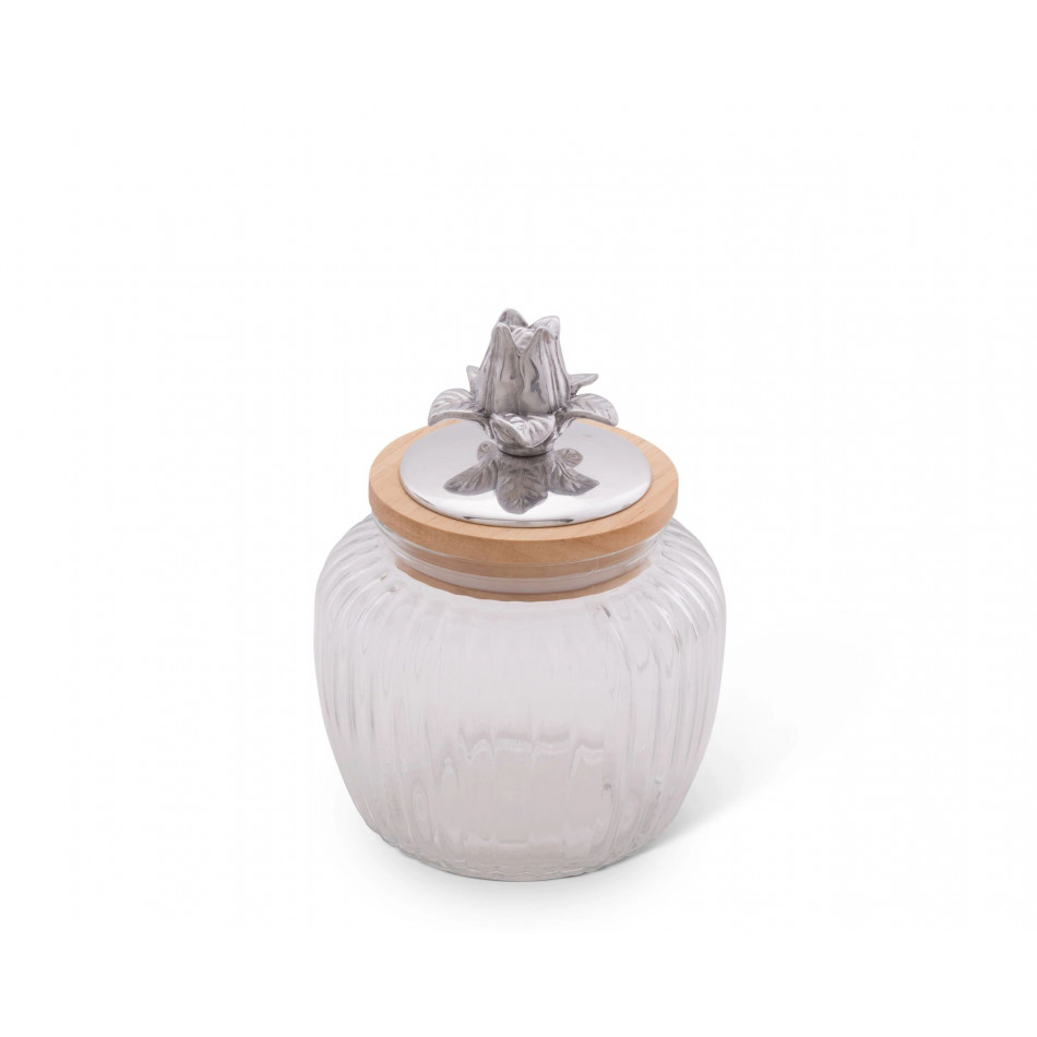 Magnolia Glass Canister Medium