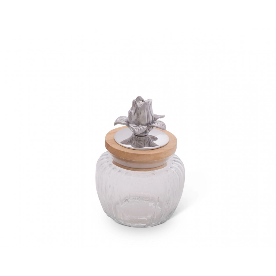 Magnolia Glass Canister Small