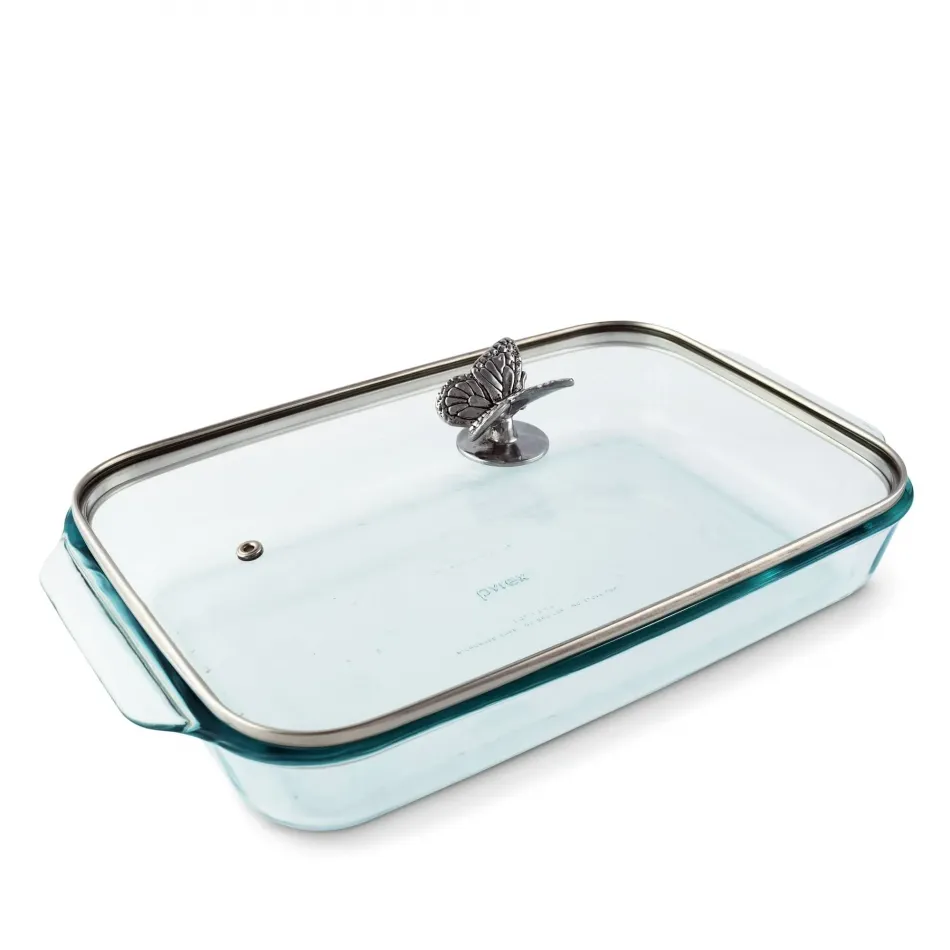 Butterfly Casserole Dish with Lid