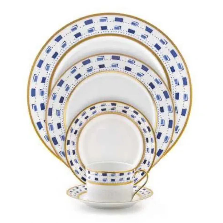 La Bocca Bleu Rim Soup Plate