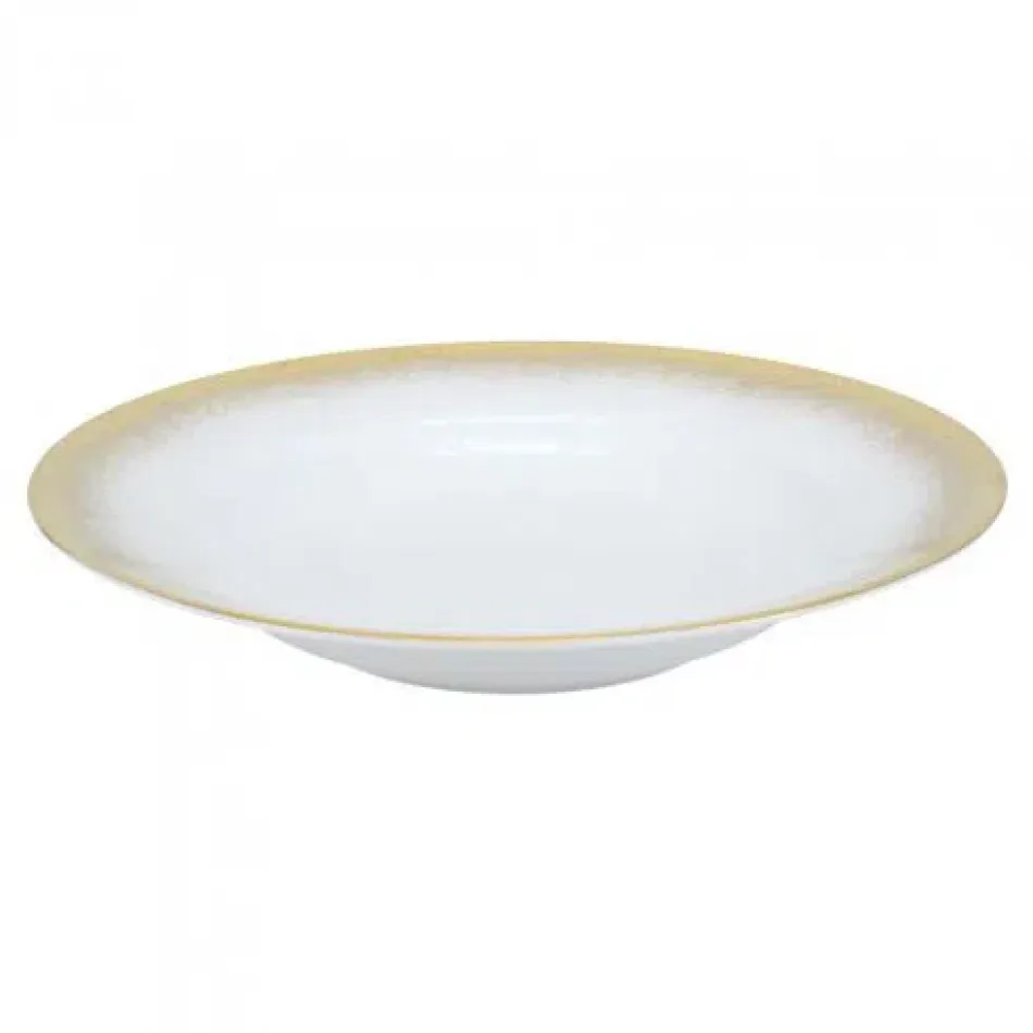 Yellow Fire Rim Soup Plate