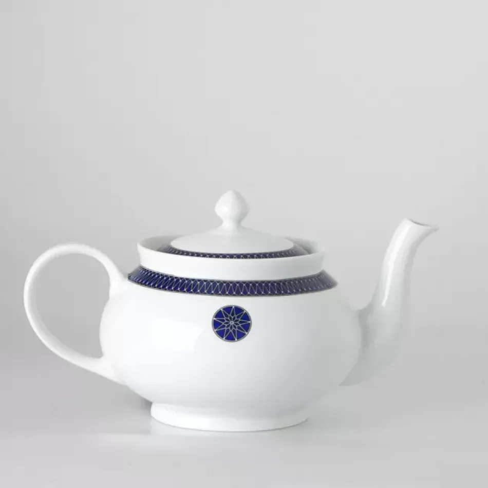 Blue Star Teapot