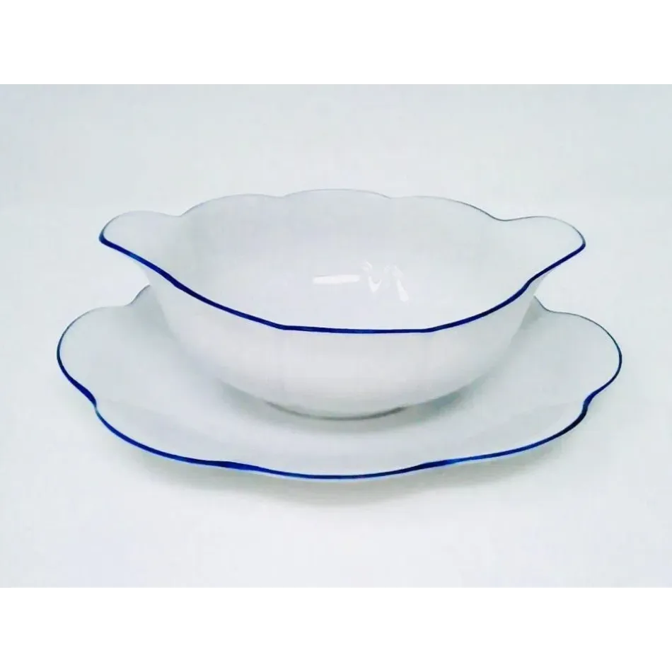 Fleur'T Bleu Sauce Boat