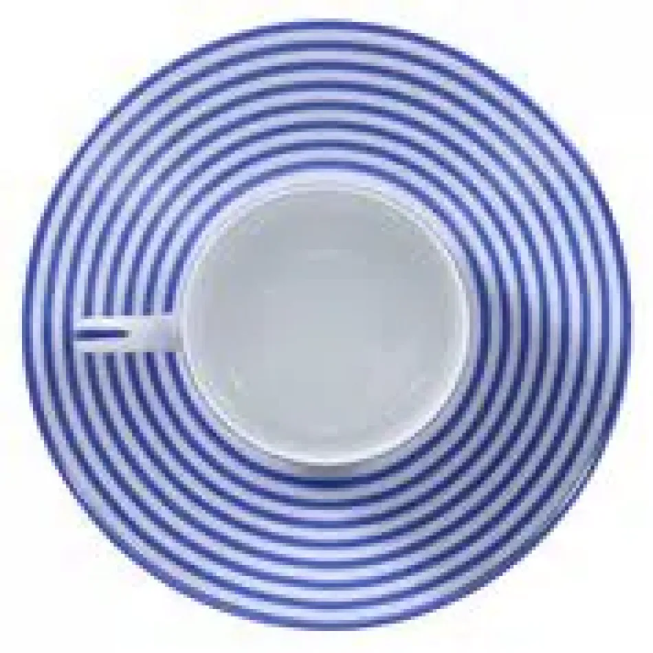 Latitudes Bleu Coffee Saucer