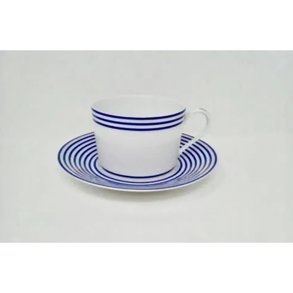 Latitudes Bleu Tea Saucer