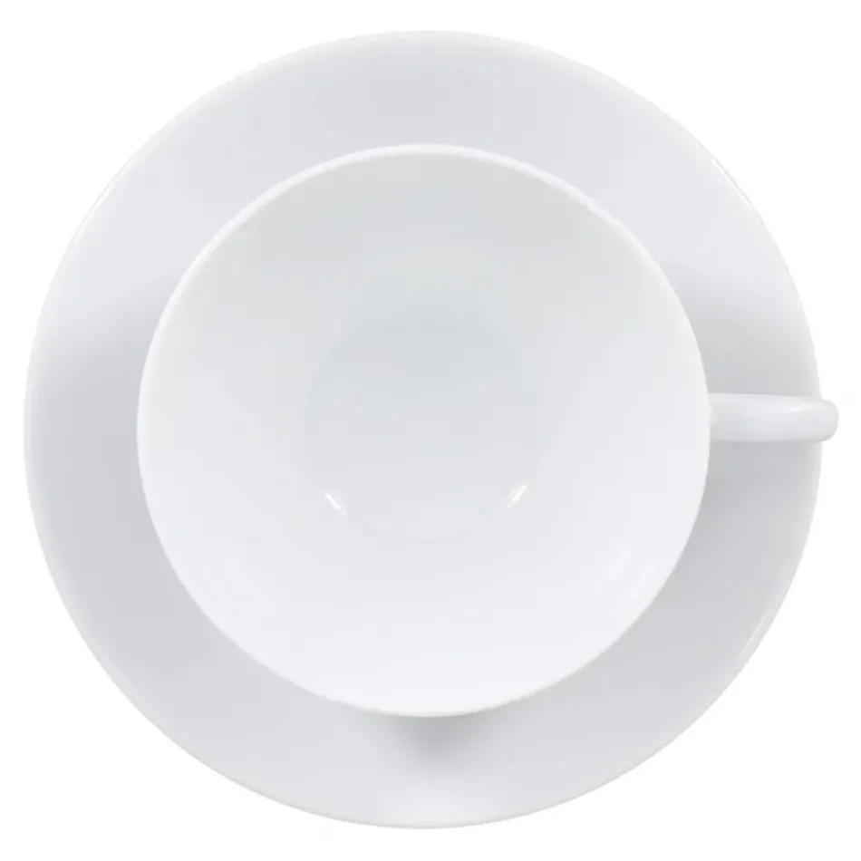 Coupe White Breakfast Saucer