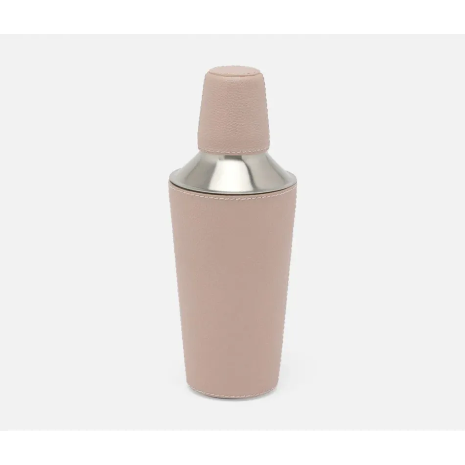 Bristol Dusty Rose, Cocktail Shaker, Full-Grain Leather