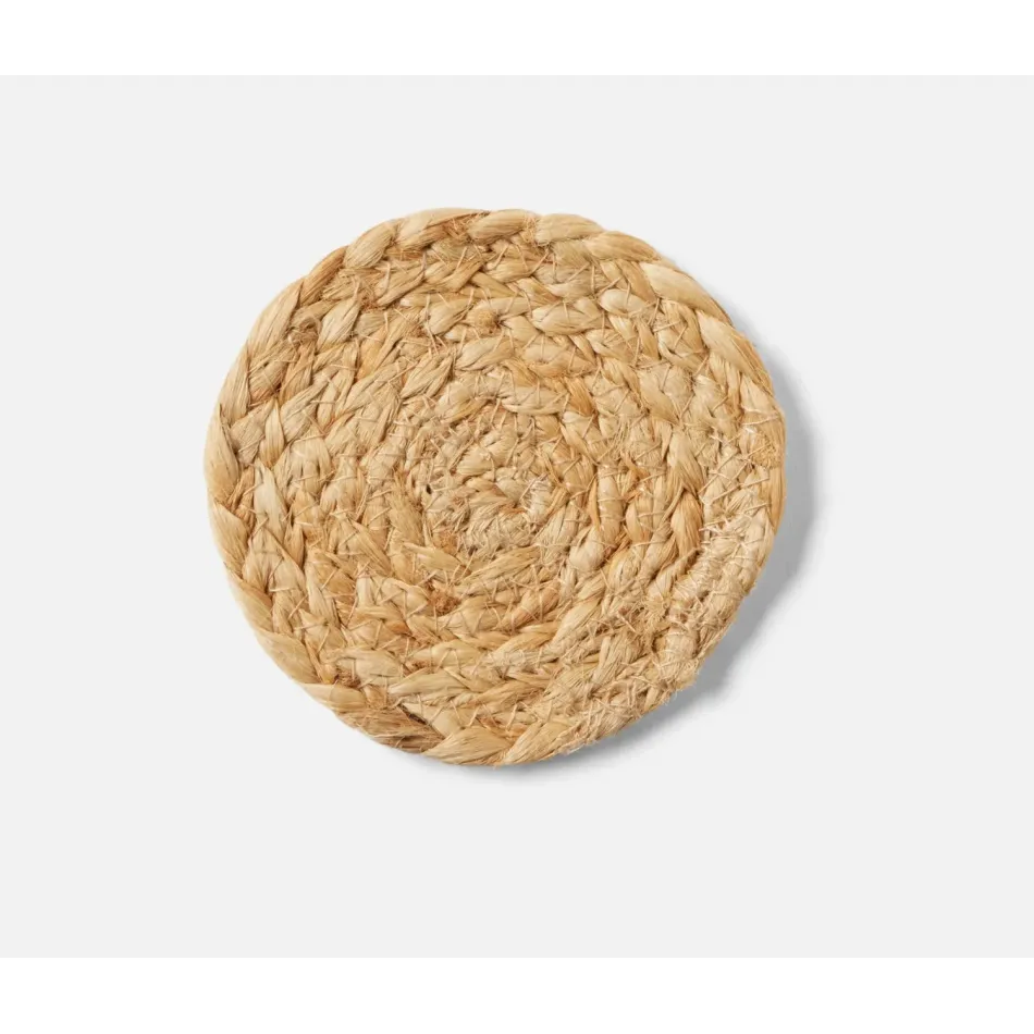 Grant Natural, Set of 4 Coasters, Jute