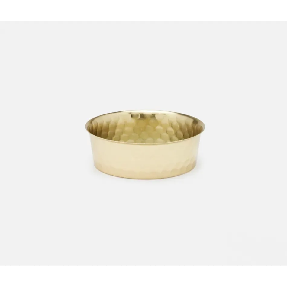 Jeremiah Matte Gold, Wine Coaster, Pack of 2