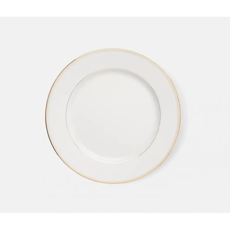 Hannah White Porcelain Gold Trim Dinnerware