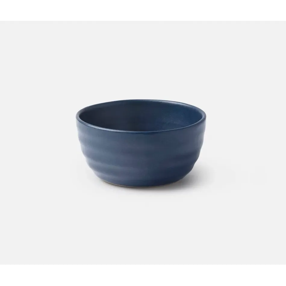 Hayes Matte Navy Cereal/Ice Cream Bowl, Pack of 4