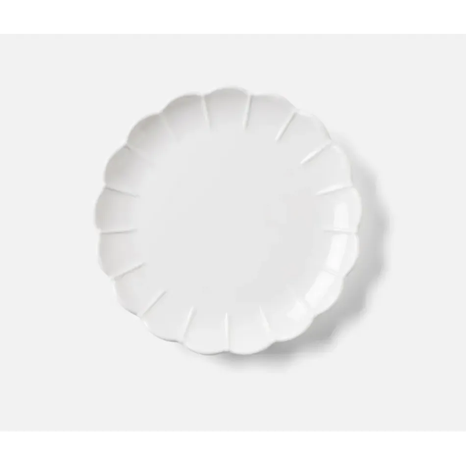 Iris White, Scallop, Salad Plate, Melamine, Pack of 4