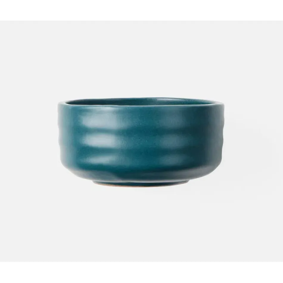 Lucas Midnight Teal Cereal/Ice Cream Bowl, Pack of 4