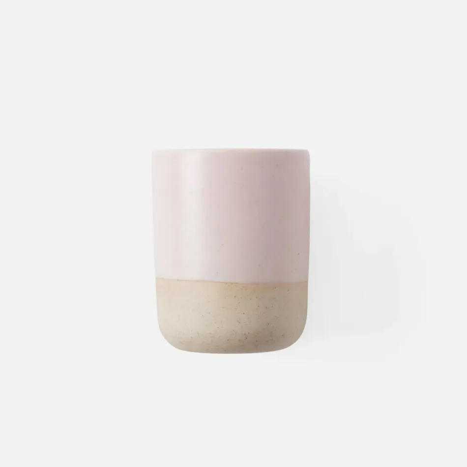 Rivka Pink Salt Glaze Mug, Stoneware, Pack of 4