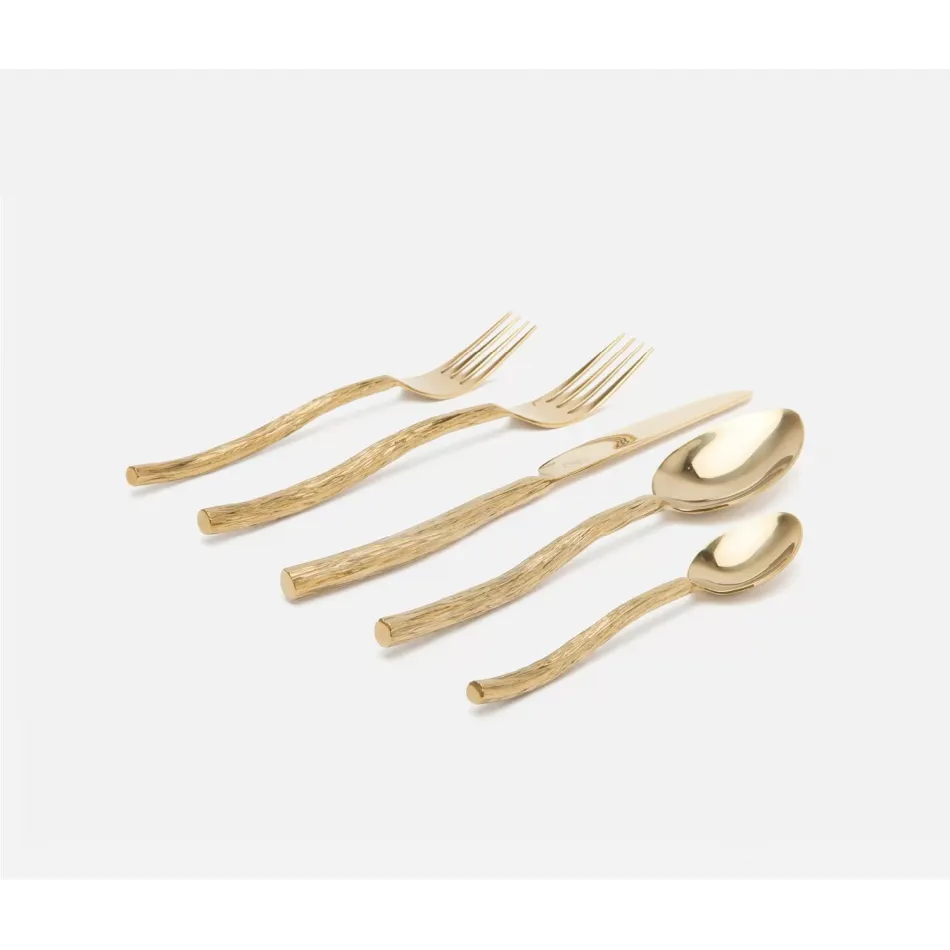 Danele Polished Gold Flatware