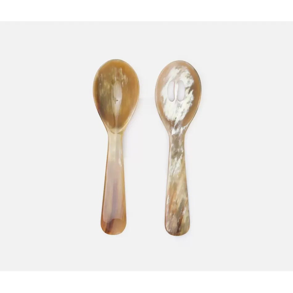 Gala Natural 2-Piece Serving Set (Serving Spoon, Slotted Spoon)