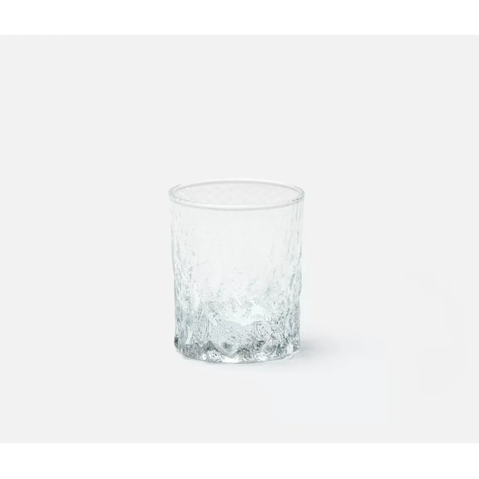 Harmon Clear Tumbler Glass, Hand Blown, Pack of 6