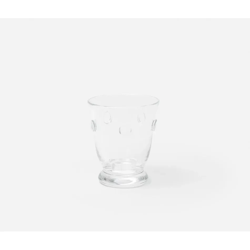 Lucia Clear Tumbler Glass, Hand Blown, Pack of 6
