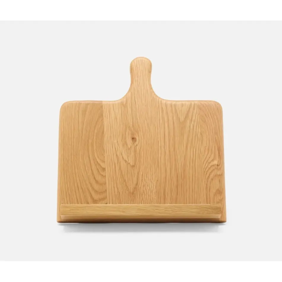 Bronwyn Natural Oak, Recipe Stand w/ Handle, Wood