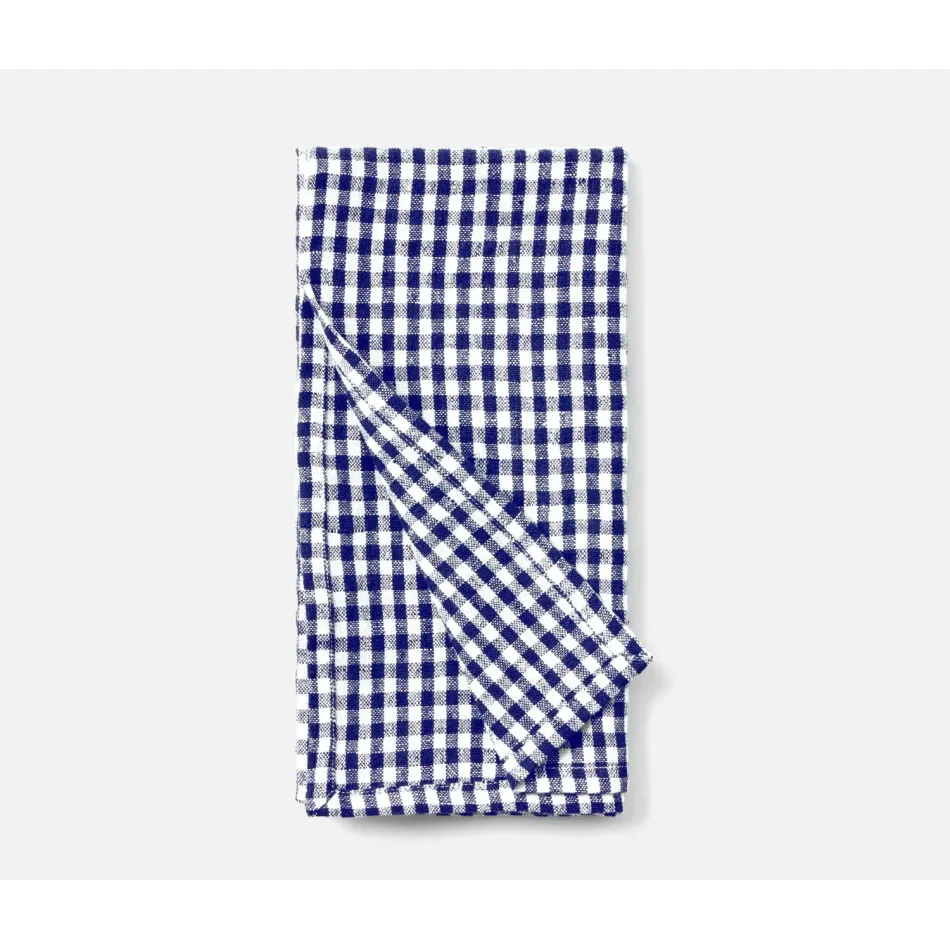Blake Navy/White, Gingham Napkin, 20x20, Pack of 4