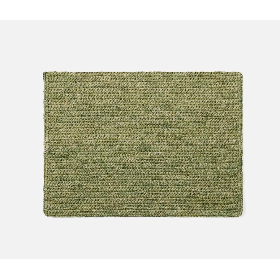 Emmy Green, Rectangular Placemat, Crochet, Pack of 4
