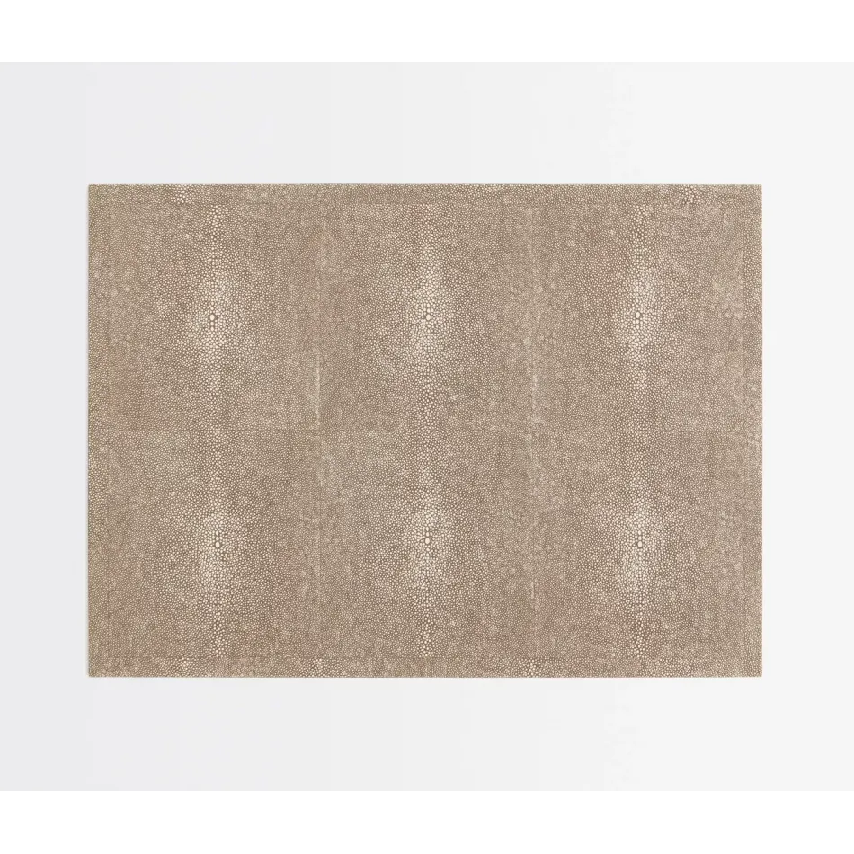 Henry Sand, Rectangular Placemat, Realistic Faux Shagreen, Pack of 2