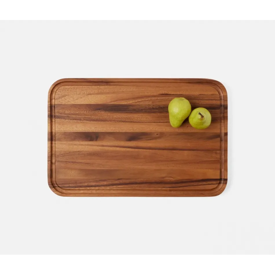 Cooper Natural, Cutting Board, Acacia Wood, 18x12