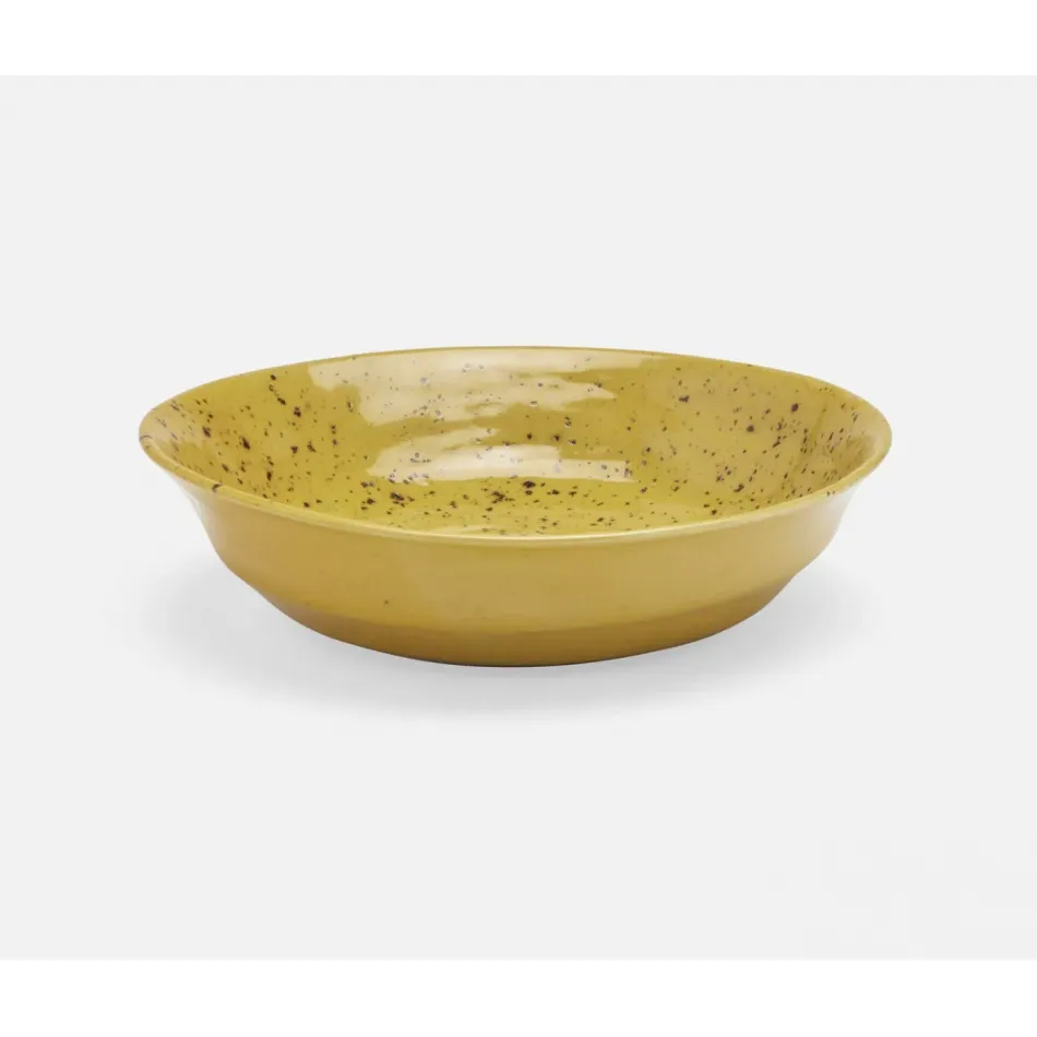 Marcus Chartreuse Salt Glaze, Tapered Serving Bowl, Stoneware, Large, Pack of 2