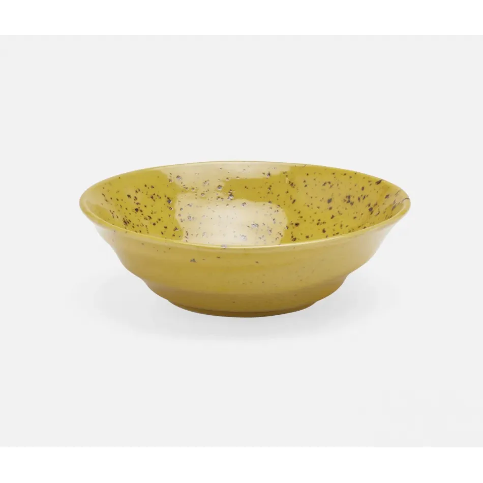 Marcus Chartreuse Salt Glaze, Tapered Serving Bowl, Stoneware, Small, Pack of 2